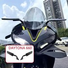 For Daytona 660 Daytona660 2024-2026 Mirrors Stealth Mirrors Sports Winglets