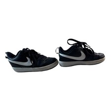 Nike Court Borough Low 2 Youth 4Y Black White Sneakers BQ5448-002