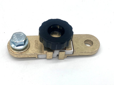 Universal Side Terminal Disconnect Brass Zinc Plated by Quick Cable