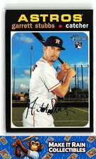 Garrett Stubbs 2020 Topps Heritage #543 Houston Astros Rookie RC