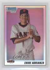 2010 Bowman Chrome Prospects Refractor 259/500 Ehire Adrianza #BCP201 0w8