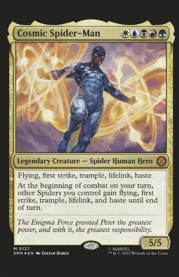 The Mortal Thor (2025) #10 NM Zoltan Boros Magic: the Gathering Variant Cover