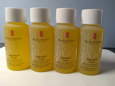 4-PACK Elizabeth Arden Eight Hour  Cream All Over Miracle Oil, 1 FL OZ EACH