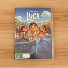 Luca 2021 DVD Region 4 PAL Disney Pixar Jacob Tremblay Maya Rudolph