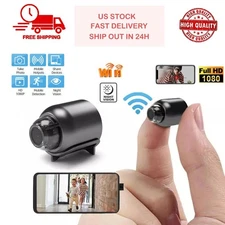 1080P Mini Camera CCTV WiFi HD IP Night Vision Camcorder Home Security Cam US