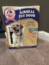 Ideal Pet Products Air Seal Door With Telescoping Frame L- Creame