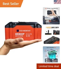 Reliable 12V 20Ah Rechargeable Lithium Battery - Essential for Camping & Fishing