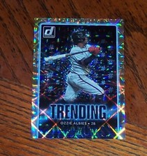 2021 Donruss Baseball Ozzie Albies Trending  Insert #109/999 Atlanta Braves TR4