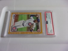 2020 Bowman Draft Ed Howard 1st Prospect Gold Paper #39/50 PSA 9 MINT Cubs