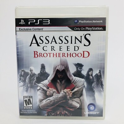 Assassin's Creed Brotherhood – PlayStation 3 – Très Bon état – NTSC