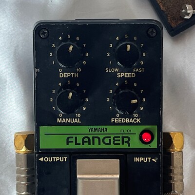 YAMAHA FL-01 Analog Flanger W/Box 1980s Vintage Guitar Pedal