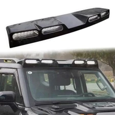 Black Roof Top White Light Lamp Bar LED DRL Fits for Jetour Traveller 2023-2026