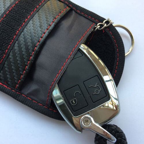 Car Anti-theft Key Fob RFID Signal Blocker Faraday Signal Blocking Pouch Sack - Picture 2 of 12