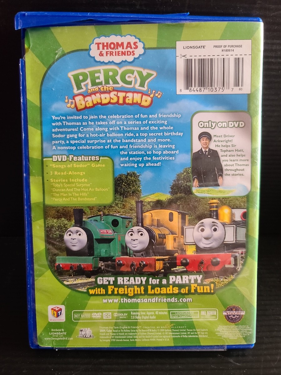 SHELF219 DVD tested~ Thomas & Friends - Percy and the