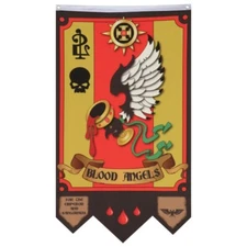 Blood Angels 2nd Co. flag banner 30x50inch Home Garden Party Decoration