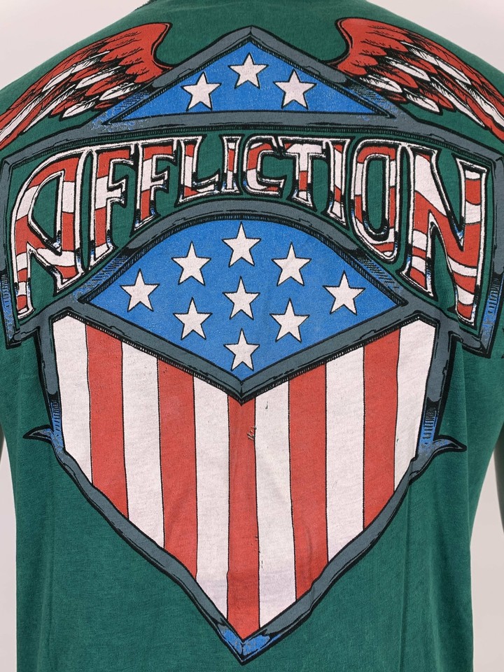 Affliction Xtreme Couture Mens T Shirt Offering Tattoo Biker Mma | Desertcart