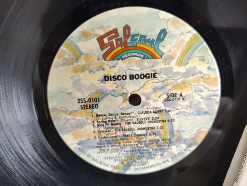 V/A - "DISCO BOOGIE" / 2X12" / FIRST CHOICE ~ LOLEATTA HOLLOWAY ~ SILVETTI etc. - Picture 3 of 6