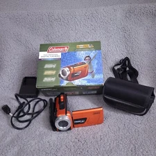 Coleman CVW16HD Camcorder 1080p Video TrekHD Waterproof Digital Camera 16MP