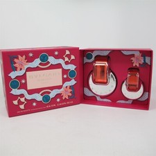OMNIA CORAL by Bvlgari 2 pcs Set: 65  15 ml/ 2.2 oz  0.5 oz EDT Spray NIB