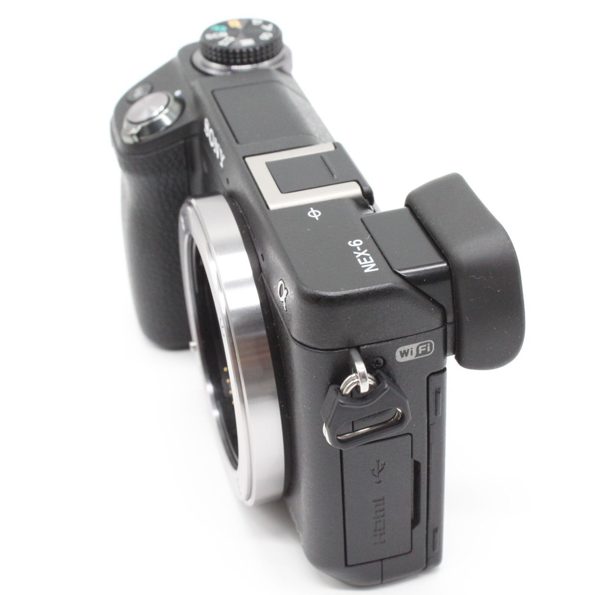 Sony α NEX-6 Digital Camera Body Black With Box From Japan - good