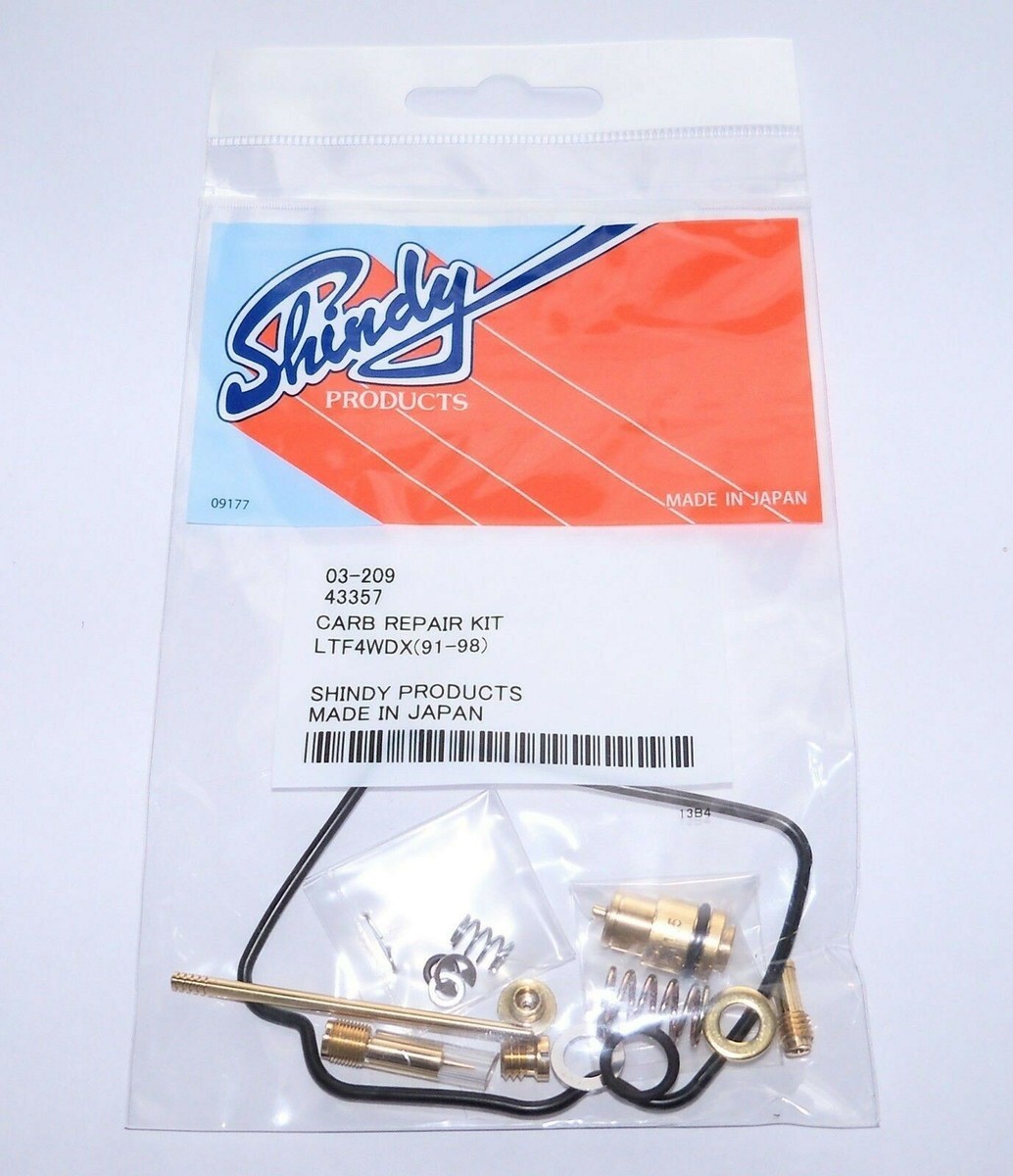 NEW 1999 Suzuki 300 KING QUAD CARB/CARBURETOR REPAIR KIT LTF300F 03-209 - Foto 8