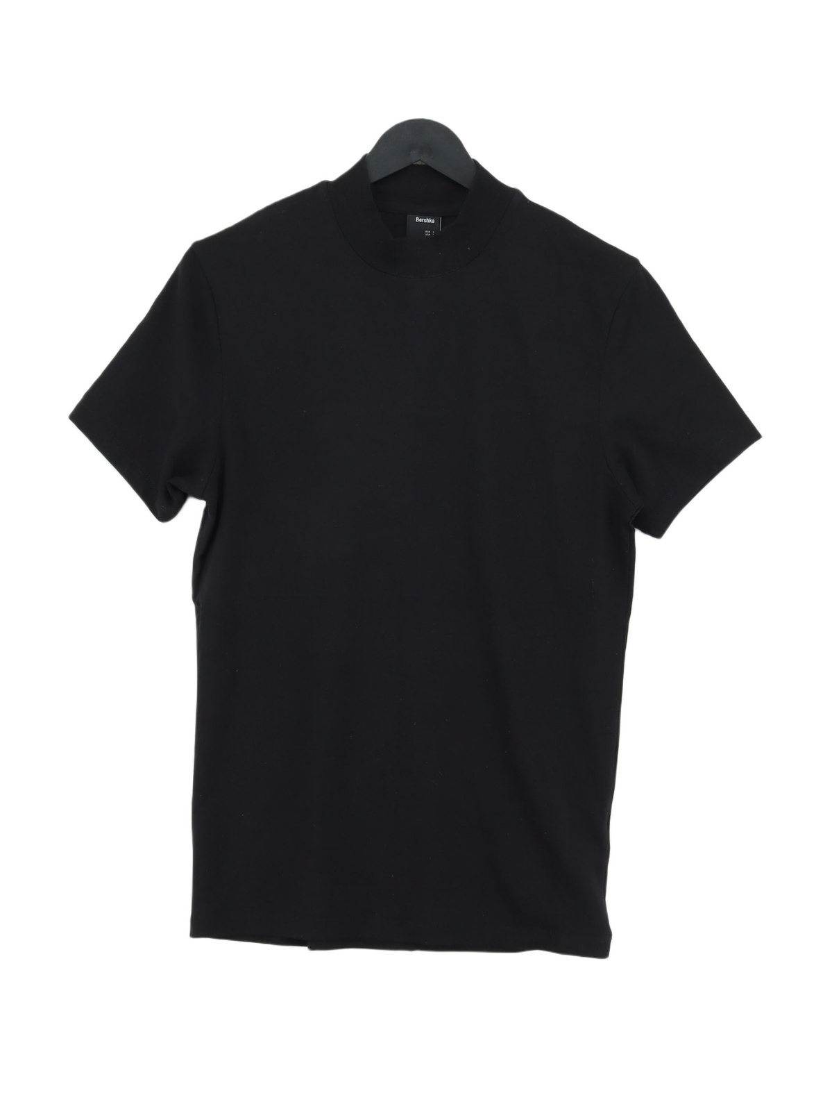 ALTRA Bershka T Shirt Uomo S Nera 100% Altro Basic