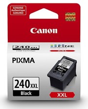 Genuine Canon PG-240XXL Extra High Capacity Black Ink Cartridge