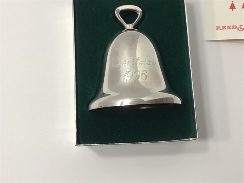 Reed and Barton 1996 Bell Vintage Christmas Bell Silver Plated