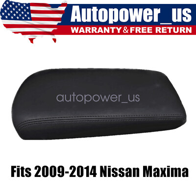 Maxima 2009-2014 Center Console Cover Replacement Center Console Lid Cover For 2009-2014 Nissan Maxima (Black) | Microfiber Leather, Waterproof KBH Console Cover Waterproof - Foto 8