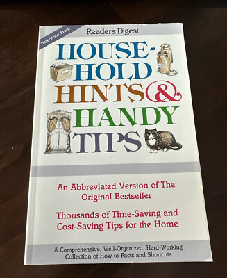 Reader S Digest Household Hints Handy Tips Most Comprehensive How Do Book