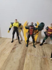 Vintage lot of  7 Batman  Action Figures Robin, Riddler 1989- 2016