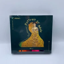 Marie’s 48 Oil Based Colored Pencils Portrait of Adele Colours Drawing Blendable