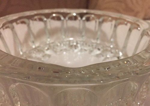 Cuenco/cenicero de cristal de caramelo de vidrio transparente hecho en Indonesia - Imagen 5 de 5