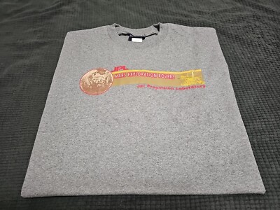 Jansport NEW Mars Exploration Rovers J.P.L. Graphite Short Sleeve Tshirt SZ XL 