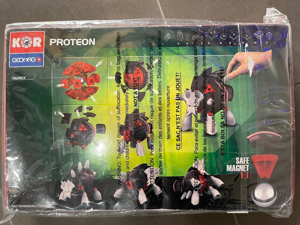 KOR Geomag Proteon Taurex 68 Pieces New Factory Sealed Box - Image 2 of 4
