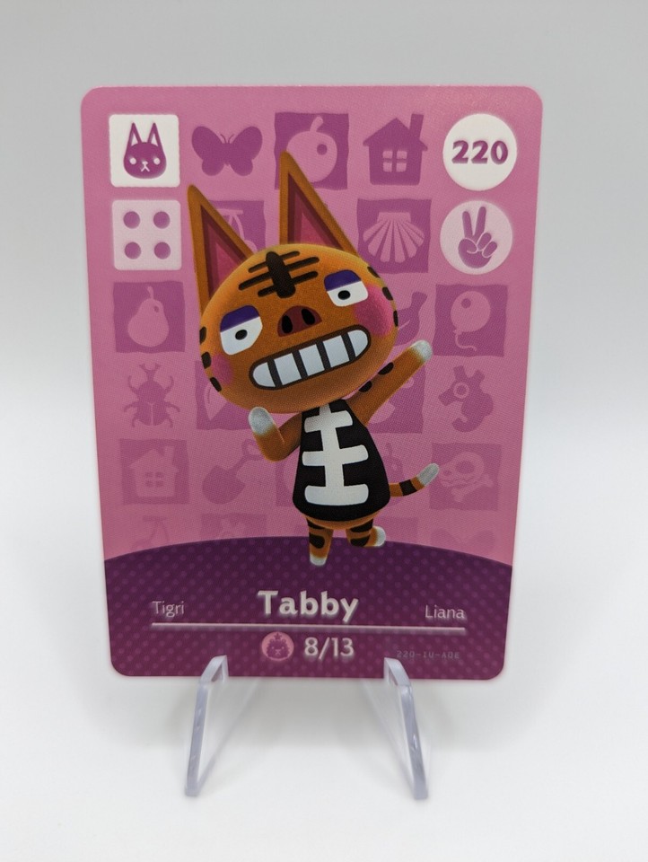 Carta Amiibo Phyllis - Animal Crossing Serie 3 - Originale Nintendo Mai Scansionata