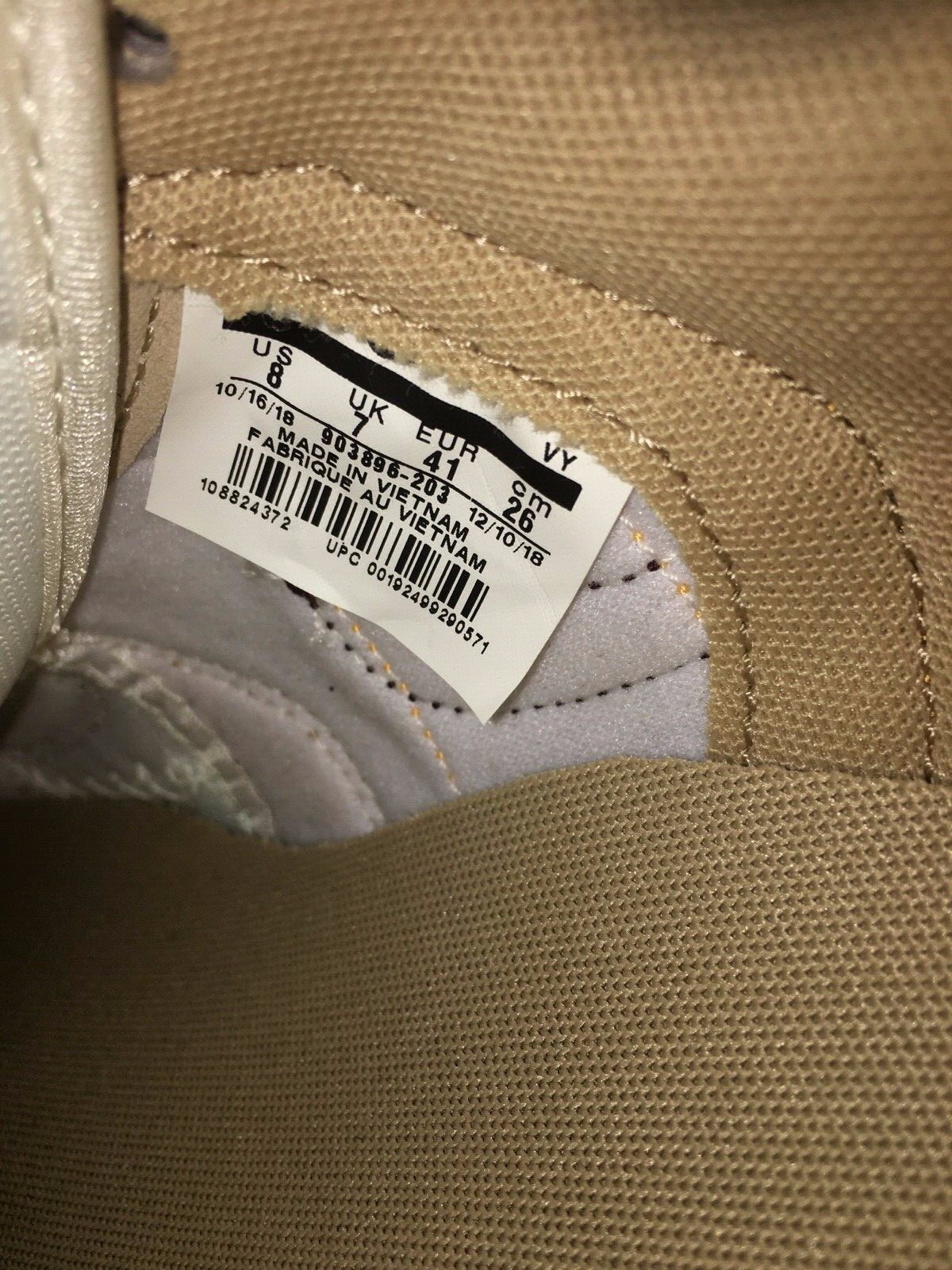 nike vortex desert ore