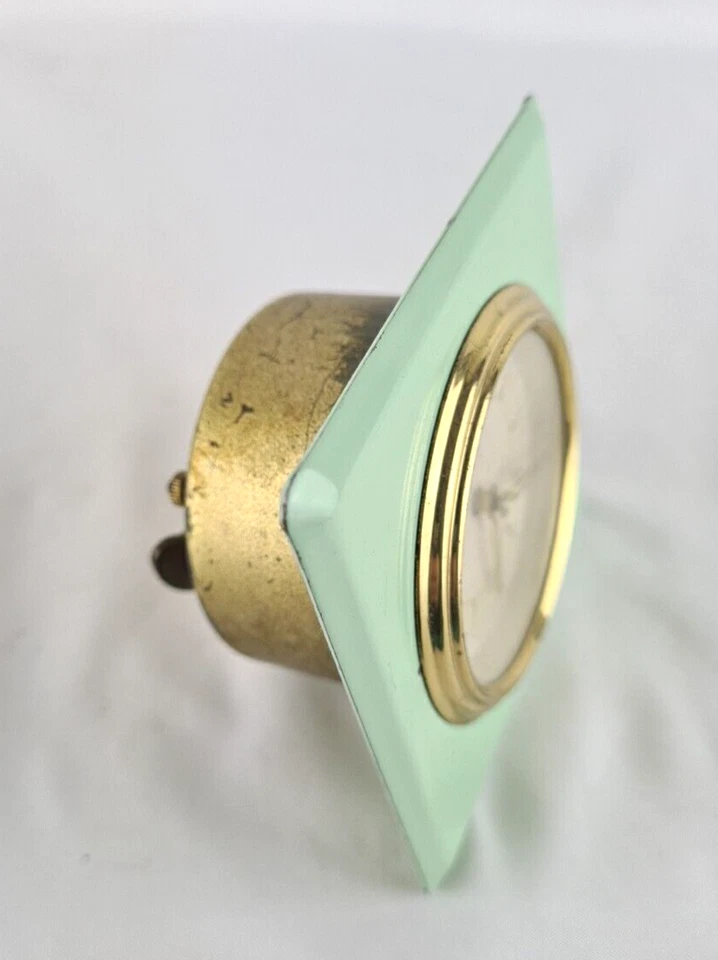 Vintage Tischuhr Exact - Mechanisch Handaufzug 50er Jahre Design Tischuhr - Bild 2 von 4