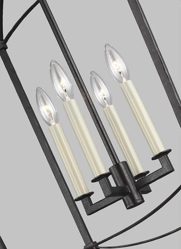 Generation Lighting F3322/4SMS 16IN Chandelier Ceiling Light in Smith Steel #1 - Picture 1 of 6