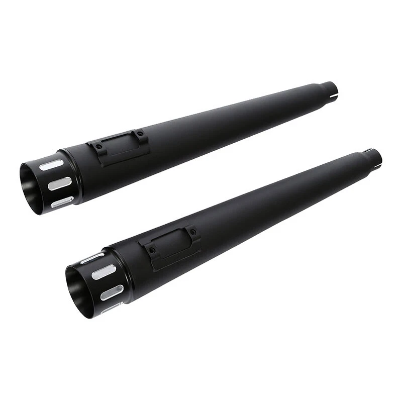 4英寸排气管一脚蹬消声器适合Harley Touring Road Street Glide 95-16 — 第 2/4 张图片