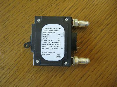 Airpax Sensata LMLB1 1RMS4R 35370 20 V Bullet Breaker 1P 20A - Foto 6