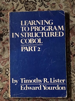 Learning to Program in Structured Cobol, Part 2