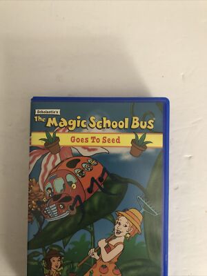 Magic School Bus The-Goes to Seed(VHS,1999,Clam Shell)TESTED-RARE