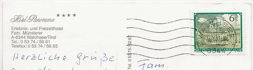 52/766 AK HOTEL PANORAMA WALCHSEE TIROL - Bild 2 von 2