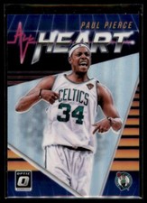 2018-19 Panini Donruss Optic All Heart Holo Silver Prizm Paul Pierce #7