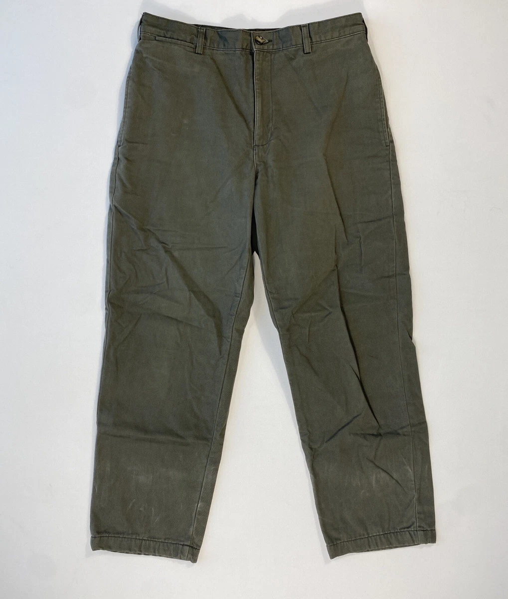 Ll bean men's flannel lined deals pants