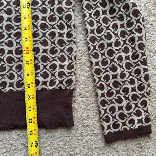 Guess Sweater Girls XL Crewneck Pullover Long Sleeve Brown Tan Viscose - Picture 9 of 11
