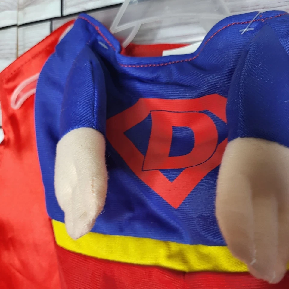 Nuevo Disfraz SimplyDog Halloween Superman Rojo Azul Vestir para Perro Mediano Grande Foto 2 de 4