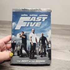 Fast Five (DVD 2011 Extended Edition W/ Slip Cover) Paul Walker, Dwayne Johnson