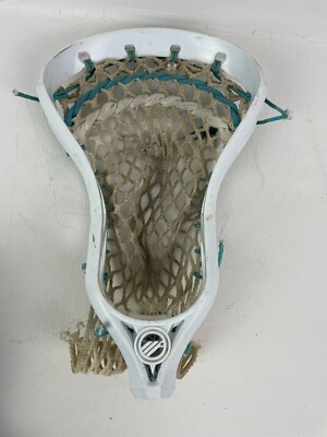Maverik Charger Lightweight Semi-Soft Mesh Stringing Pocket Lacrosse Head White